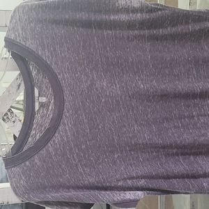 BKE purple burn out tee